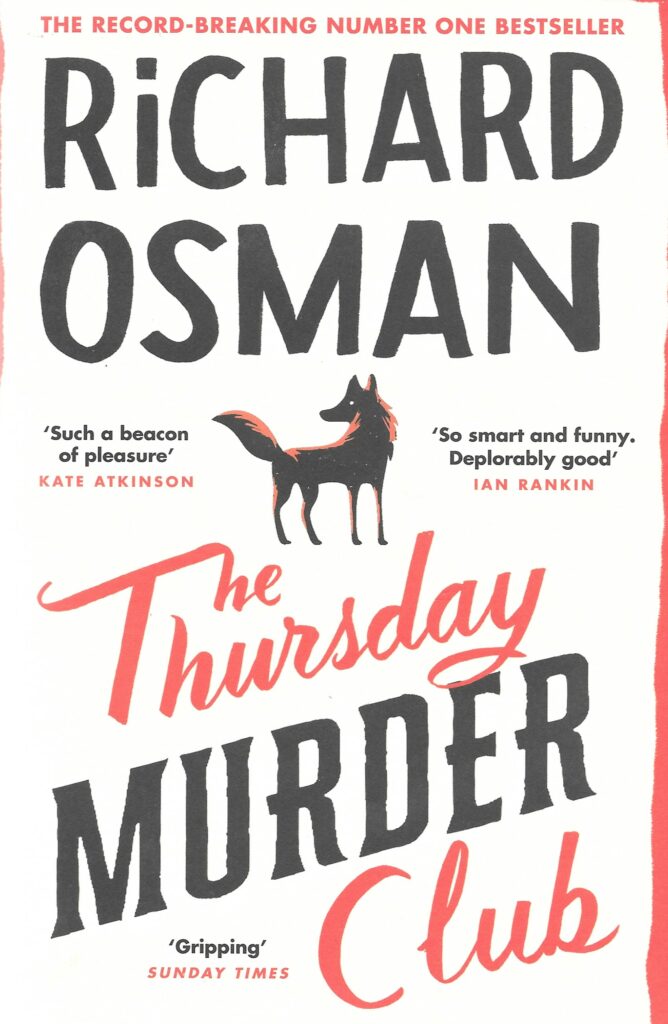 Book cover Richard Osman The Thursday Murder Club